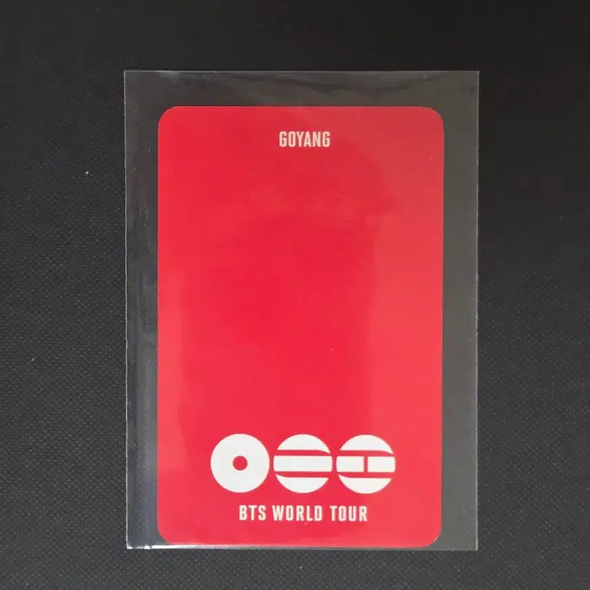 [BUNJANG] BTS Goyang Concert Official Photocard Set / (7명 전체) BTS 고양콘서트 공식 포토카드