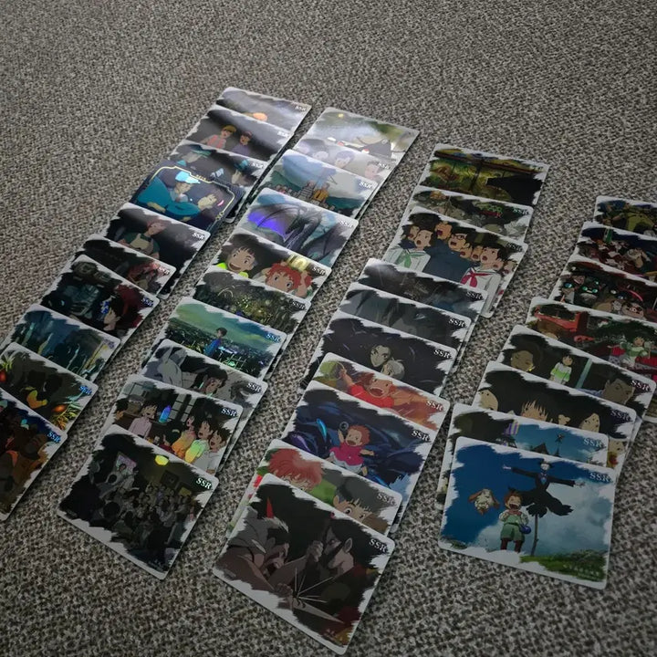 [BUNJANG] Studio Ghibli Random Card Bundle Set (55 pcs) / 지브리 랜덤카드 55장 일괄 판매