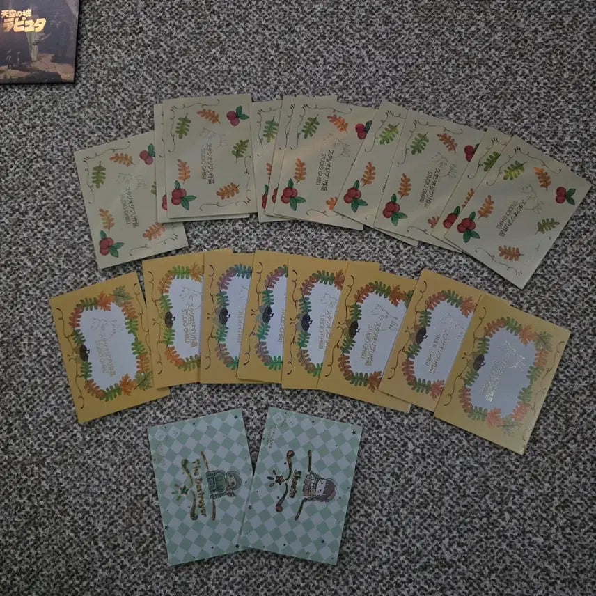 [BUNJANG] Ghibli Animation Masterpiece Hologram Collection Random Cards Bundle Set / 지브리 애니메이션 명장면 홀로그램 컬렉션랜덤카드 일괄