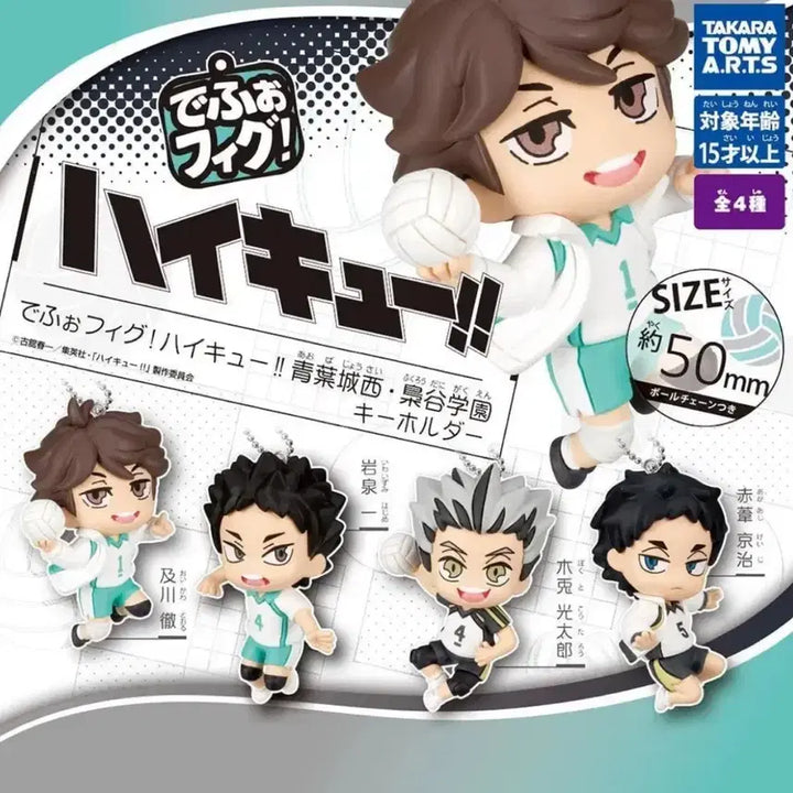 [BUNJANG] Haikyuu!! Deformed Figure Iwaizumi / 하이큐 데포피그 이와이즈미 미개봉 가챠