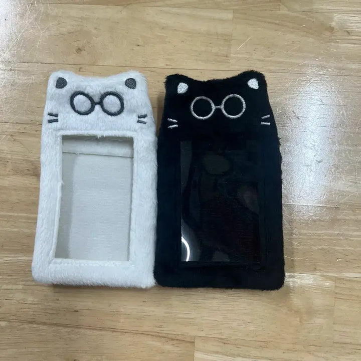 [BUNJANG] SEVENTEEN Wonwoo Glasses Cat Photocard Holder Bundle Set / 세븐틴 원우 안경냥 포카홀더 일괄