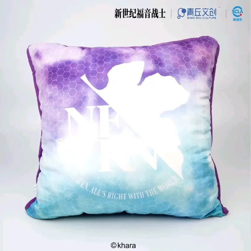 [BUNJANG] Neon Genesis Evangelion Pilot Original Illustration Cushion (Sealed) / (미개봉 새상품) 신세기 에반게리온 파일럿 원화 일러스트 쿠션
