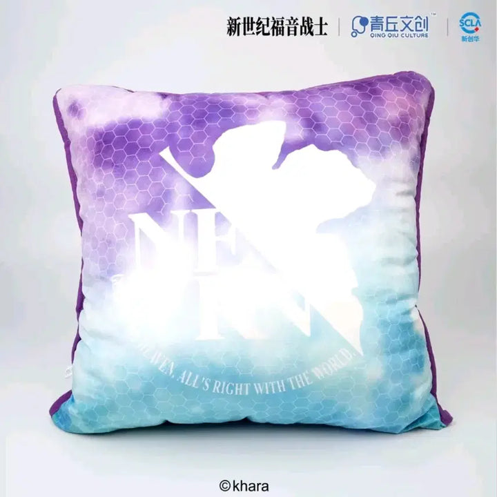 [BUNJANG] Neon Genesis Evangelion Pilot Original Illustration Cushion (Sealed) / (미개봉 새상품) 신세기 에반게리온 파일럿 원화 일러스트 쿠션
