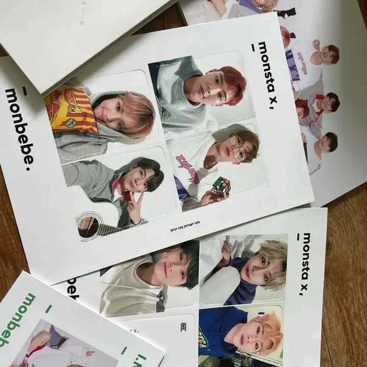 [BUNJANG] MONSTA X 4th Generation Fanclub Kit Monbebe Photocard Set / 몬스타엑스 4기 팬클럽 키트 몬베베 셔누 민혁 기현 형원 주헌 창균