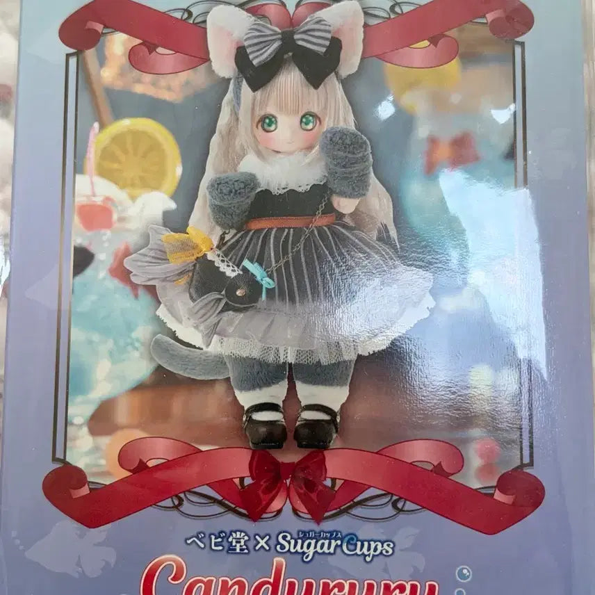 [BUNJANG] Azonz Sugarcups Candy Ruru Kitten and Goldfish Dream Silver Cat Ver. / 아존 슈가컵스 캔디루루 새끼고양이와 금붕어의 꿈 은묘 ver.