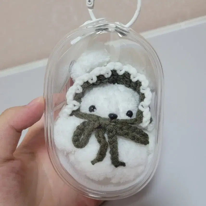 [BUNJANG] Rabbit Plush Bag Charm with Bonnet / 미니 인형 판매합니다