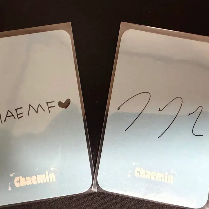 [BUNJANG] Lee Chae-min Autographed Photocard / 이채민친필싸인포카