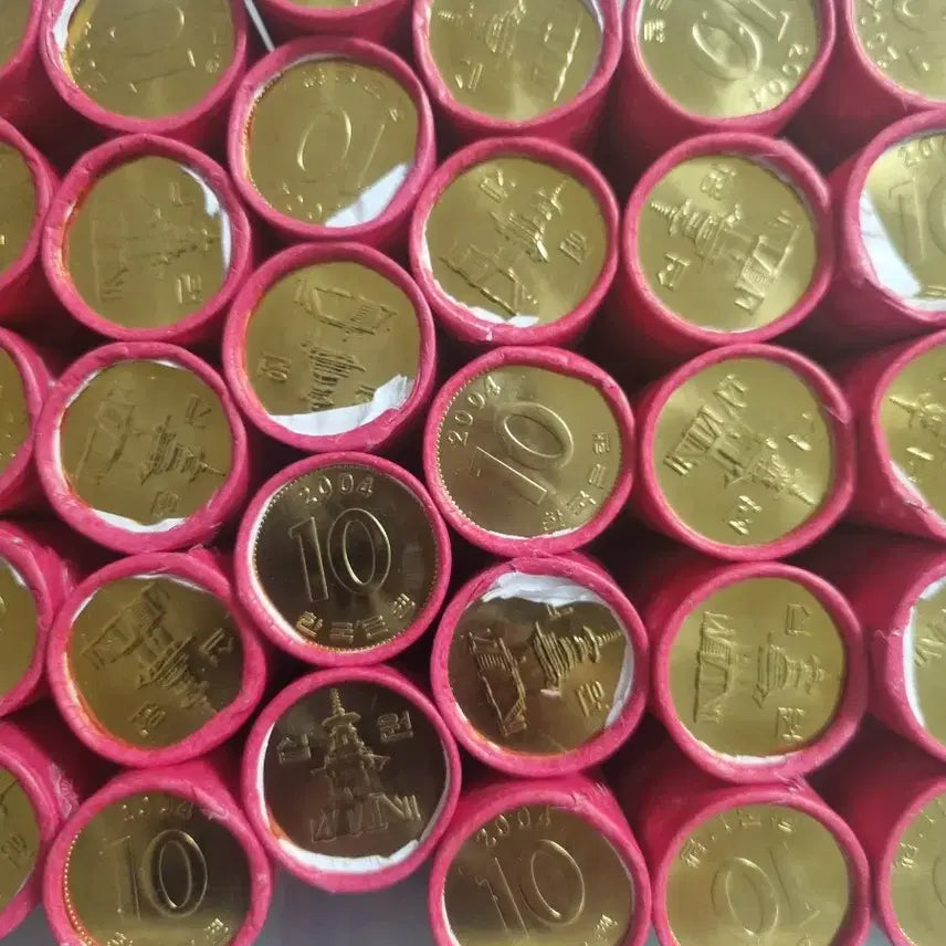 [BUNJANG] 2004 10 Won Rolled Coin (1 Roll) / 2004년 구10원 롤주화 1롤