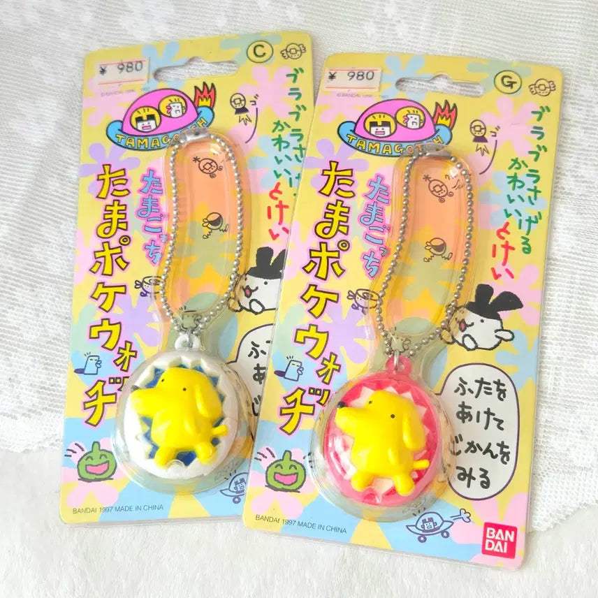 [BUNJANG] Bandai Tamagotchi Oyajitchi Pochitchi (1997) / 타마포케워치 오야지치 포치치 고전 반다이 1997 정품