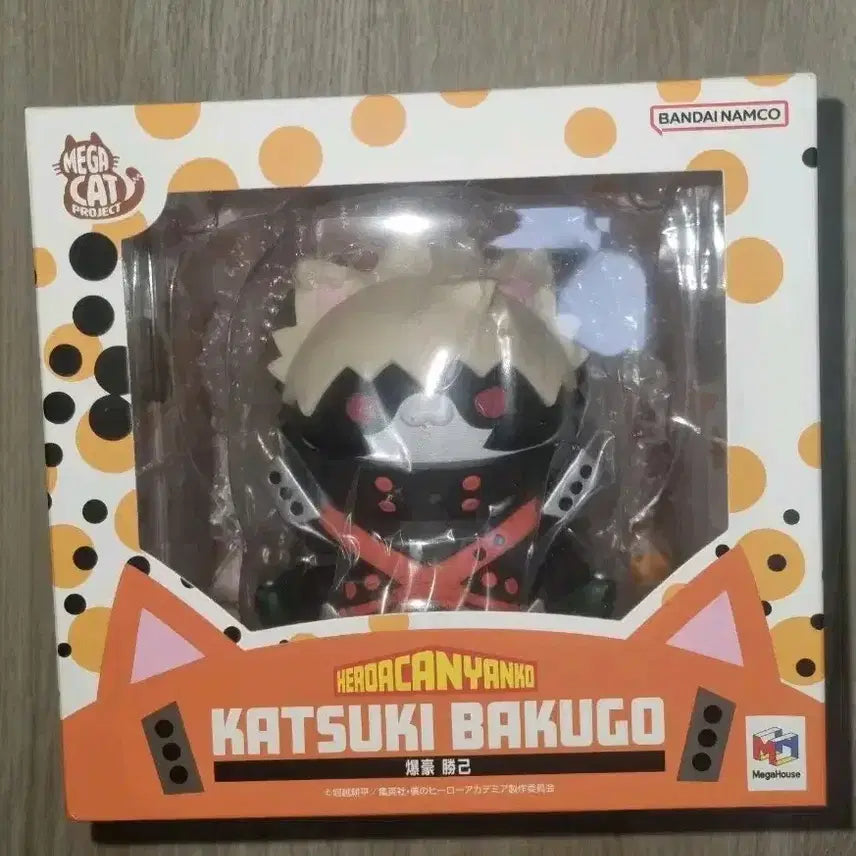 [BUNJANG] MegaCat Nyanto Katsuki Bakugo Figure / 메가캣 냥토 바쿠고 카츠키