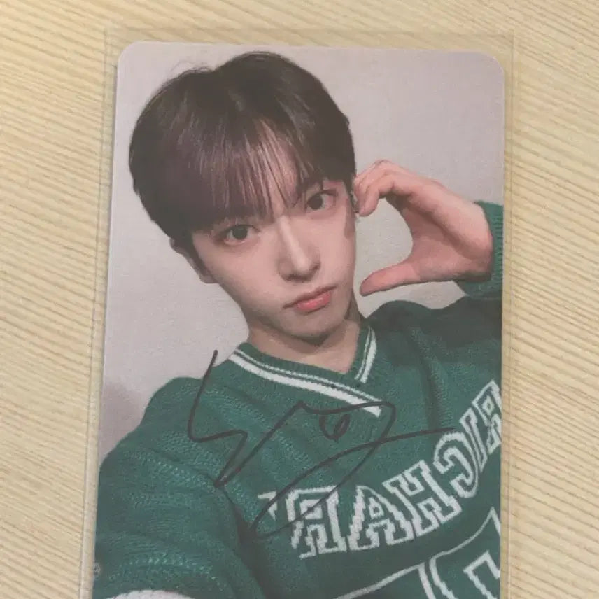 [BUNJANG] MIRAE SONYEON SIYOUNG Autographed Photocard / KO1KEYZ 미래소년 박시영 SIYOUNG 싸인포카 양도