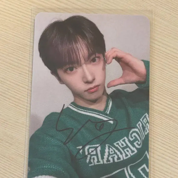 [BUNJANG] MIRAE SONYEON SIYOUNG Autographed Photocard / KO1KEYZ 코이키즈 미래소년 박시영 SIYOUNG 싸인포카 양도