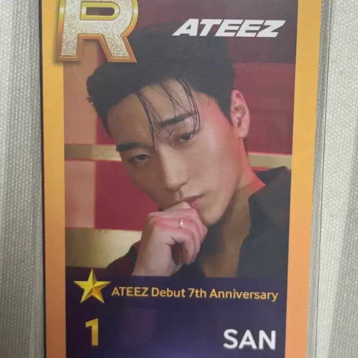 [BUNJANG] ATEEZ Anchor Encore 7th Anniversary Superstar San Photocard / 에이티즈 Anchor Encore 7주년 유람선 슈퍼스타 산 포카 양도