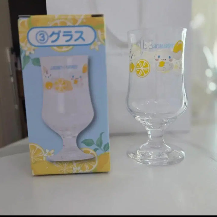 [BUNJANG] Cinnamoroll Kuji Glass Cup / 시나모롤 쿠지 상품 글라스잔 유리잔 유리컵