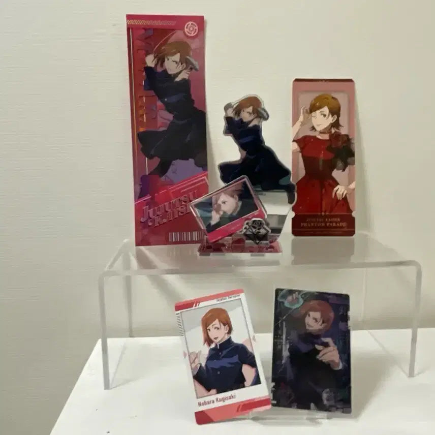 [BUNJANG] Jujutsu Kaisen Kugisaki Nobara Acrylic Stand + Photocard + POB Set / 주술회전 쿠기노바라 아크릴 스탠드 +포카, 특전 세트