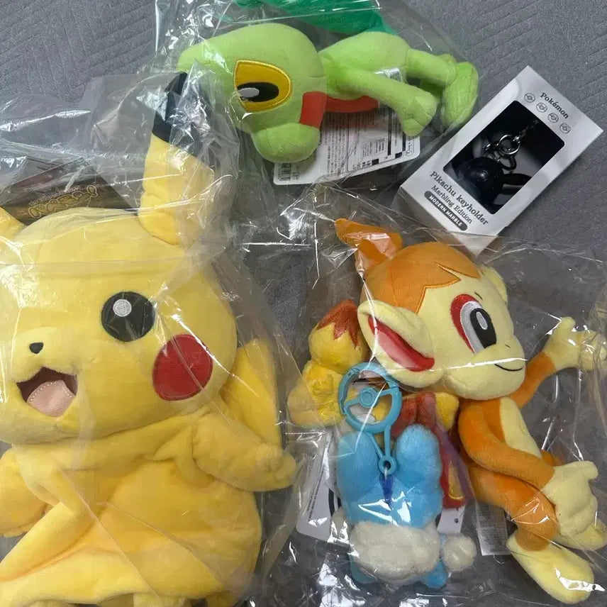 [BUNJANG] Pokemon Pikachu Plush Hand Puppet / (정품 최저가 새상품) 포켓몬스터 피카츄 손인형