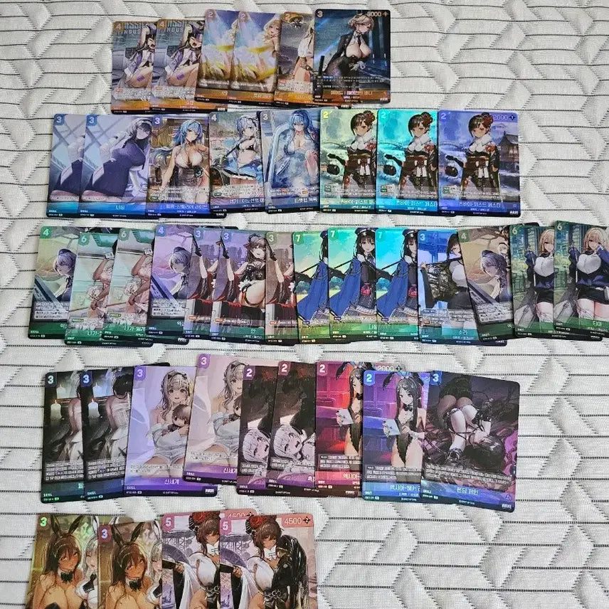 [BUNJANG] Nibel Arena NIKKE SR and UR Card Bundle Set / 니벨아레나 니케 sr31장, ur7장 일괄로 팝니다