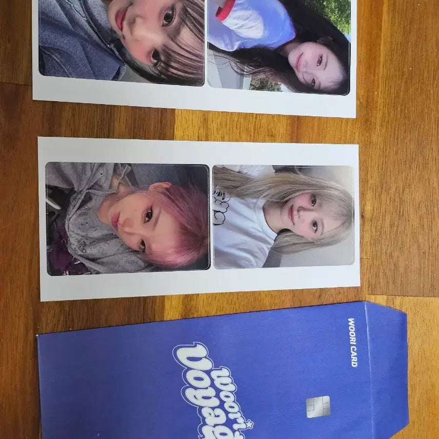 [BUNJANG] QWER Woori Bank Photocard Set / QWER 우리은행 포토카드 판매합니다.