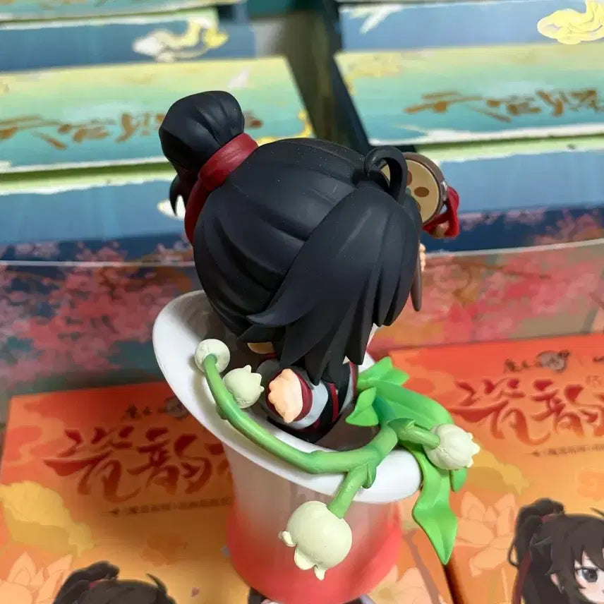 [BUNJANG] The Grandmaster of Demonic Cultivation Wei Wuxian Lan Zhan Childhood Bundle Set Figures / 마도조사 항아리 피규어 위무선 남잠 일괄 유년기