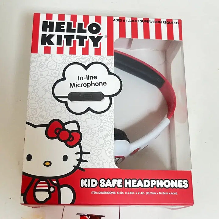 [BUNJANG] Hello Kitty Kids Headset (Vintage) / 헬로키티 헤드셋 고전
