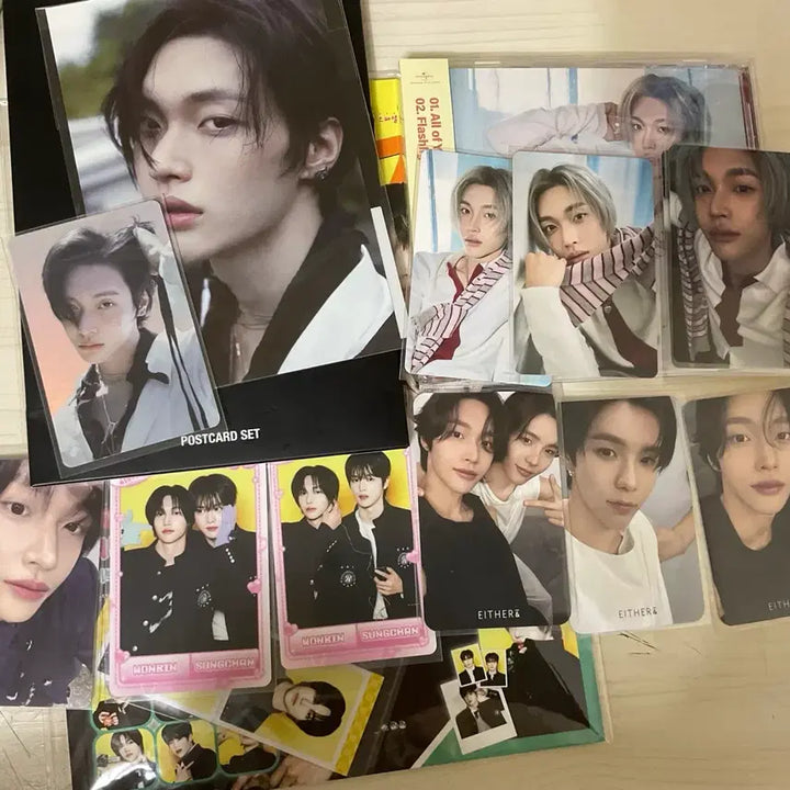 [BUNJANG] RIIZE Wonbin Hug Magazine Postcard Set / 라이즈 원빈 톡색시 포스트카드 엽서 세트 허그 잡지 매거진 증사 증명사진 올오브유 올옵유 페임 전시회