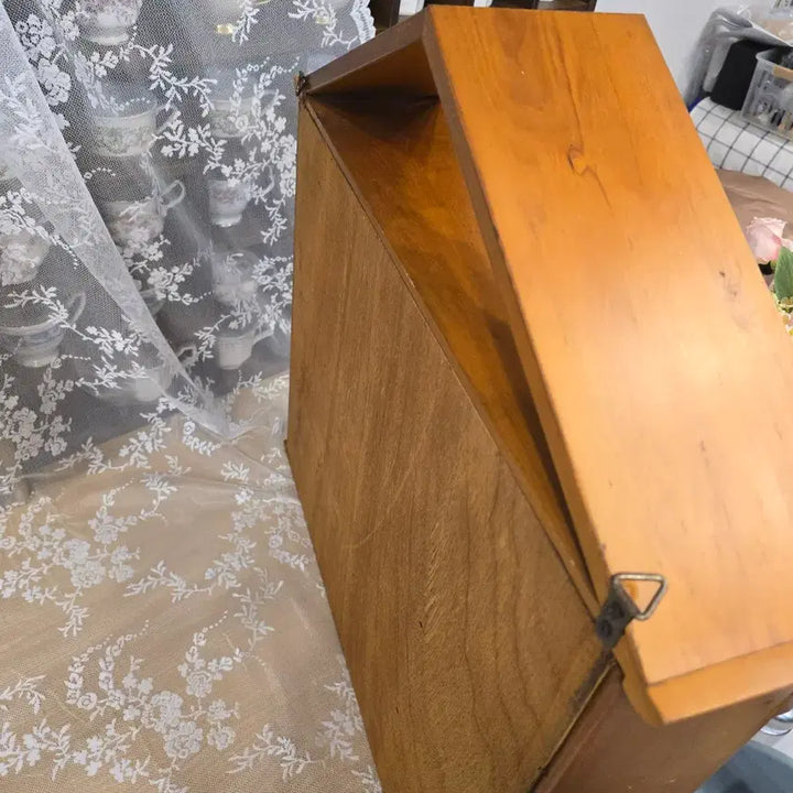 [BUNJANG] Vintage House-Shaped Wooden Shelf / 빈티지 집모양 원목 우드 선반