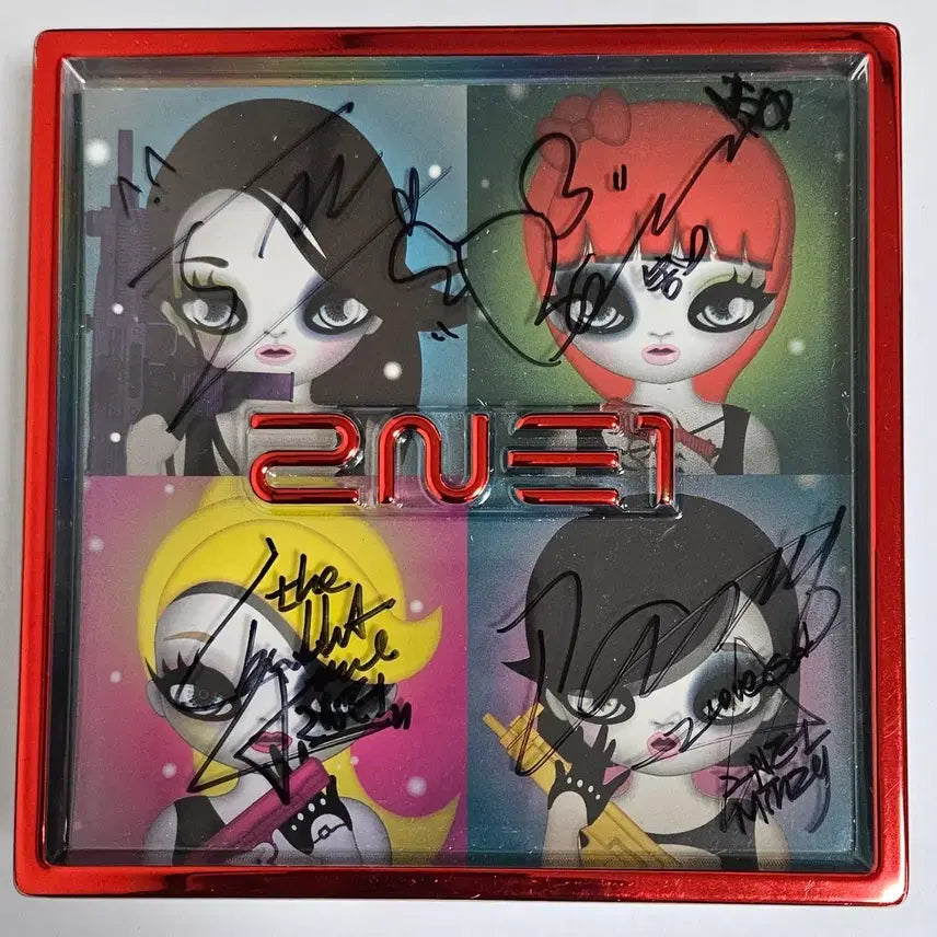 [BUNJANG] 2NE1 2nd Mini Album Autographed Album (2011) / 투애니원 2NE1 미니 2집 전멤버 친필 사인 앨범 (2011년 7월 발매 / 내가 제일 잘 나가