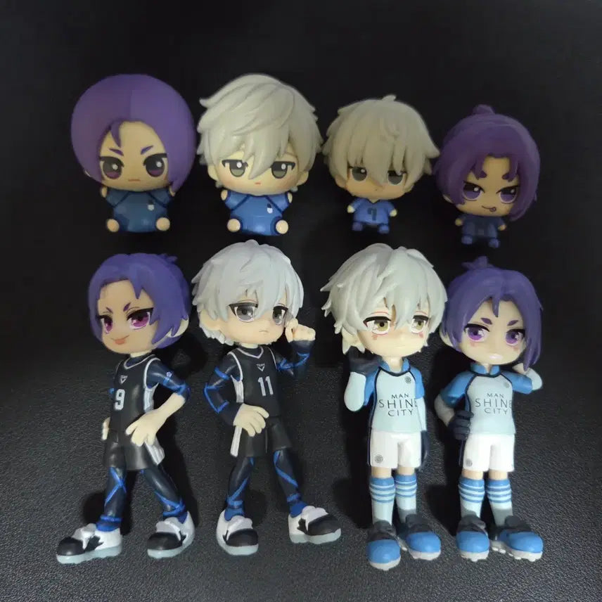 [BUNJANG] Blue Lock Art Exhibition Official Merchandise Isagi Yoichi, Bachira Meguru, Nagi Seishiro, Reo Mikage Bundle Set / [정품]블루록 원화전 팔버스 오스와리 나기 레오 일괄판매