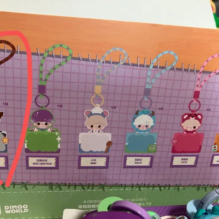 [BUNJANG] Pop Mart Dimoo World Pixar Toy Story Woody Card Holder / 팝마트 디무 월드 픽사 토이스토리 우디 카드홀더