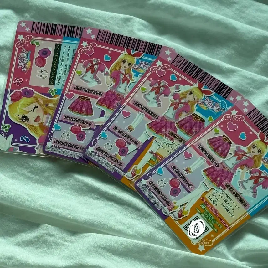 [BUNJANG] Aikatsu Pink Torte Coord Card / 아이카츠 핑크 토르테 코디