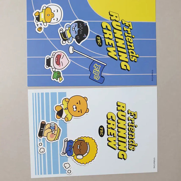 [BUNJANG] Kakao Friends Forever Stamp Postcard Set (Standard/Airmail) &amp; Pinkfong Forever Stamp Postcard / 카카오프렌즈 영원 우표 엽서 (일반/항공) / 핑크퐁 영원 우표 엽서