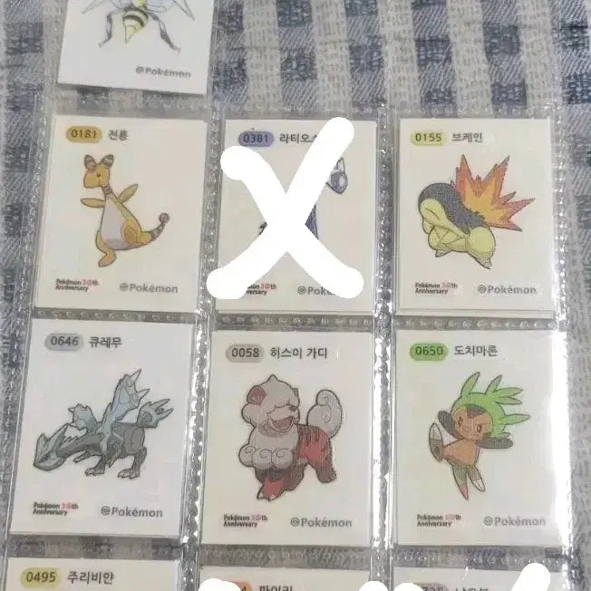 [BUNJANG] Pokemon 30th Anniversary Stickers / 포켓몬 30주년 띠부씰 교환만