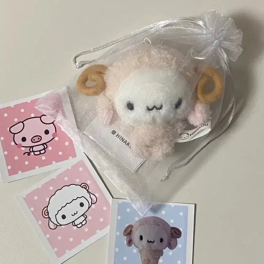 [BUNJANG] Hinakoo Yangkoo Plush (White, Sealed) / (미개봉) 히나쿠우 양쿠우 인형 (흰색)