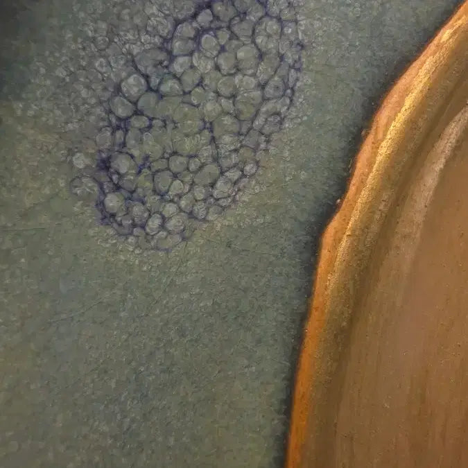 [BUNJANG] Joseon Dynasty Celadon Vase with Inlaid Decoration / 260730-1 관요 금존불 반
