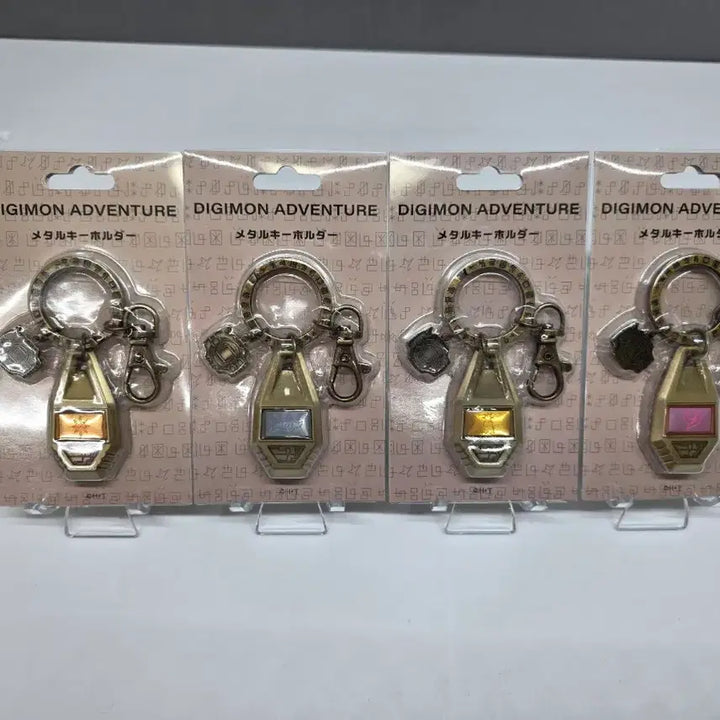 [BUNJANG] Digimon Adventure Crest Set 4 Types (Courage, Friendship, Hope, Kindness) Sealed Bundle Set / [미개봉, 일괄] 디지몬어드벤처 문장세트 4종(용기, 우정, 희망, 친절)