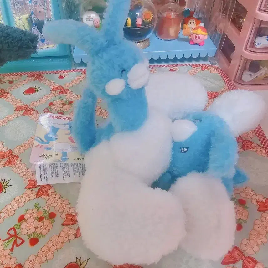 [BUNJANG] Pokemon Pabbi &amp; Pabikkori Plush Dolls (Set) / 포켓몬 부들부들 꼬옥 파비코 파비코리 인형