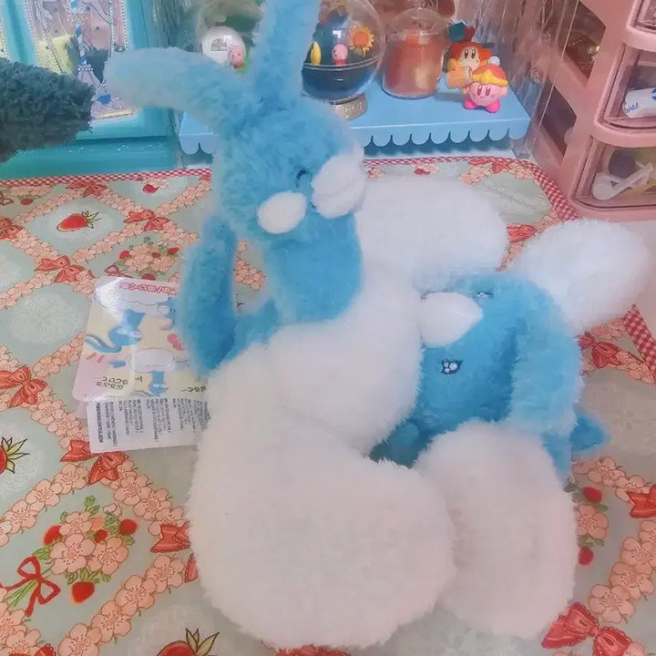 [BUNJANG] Pokemon Pabbi &amp; Pabikkori Plush Dolls (Set) / 포켓몬 부들부들 꼬옥 파비코 파비코리 인형