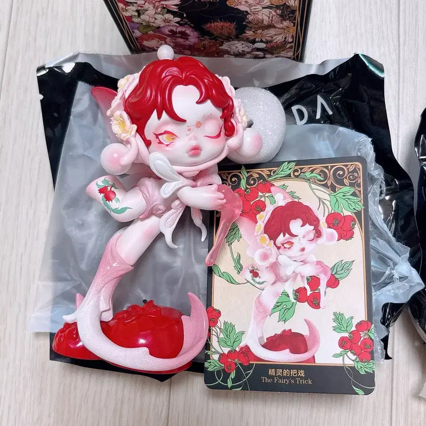 [BUNJANG] Pop Mart Skullpanda "Act IV of Flower" 3-Set Bundle / 팝마트 스컬판다 꽃잎의 4막 3종 일괄
