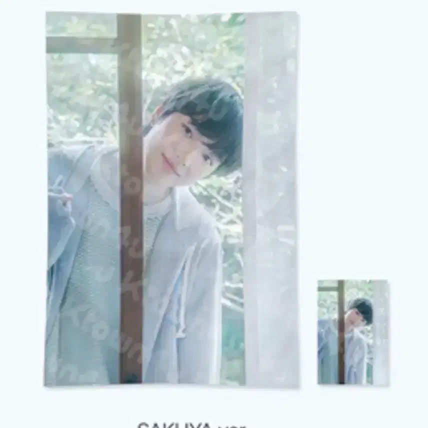 [BUNJANG] NCT WISH Sakuya Exhibition Fabric Poster (Opened) with Postcard / 엔시티위시 사쿠야 전시회 패브릭포스터 개봉품 엽서포함