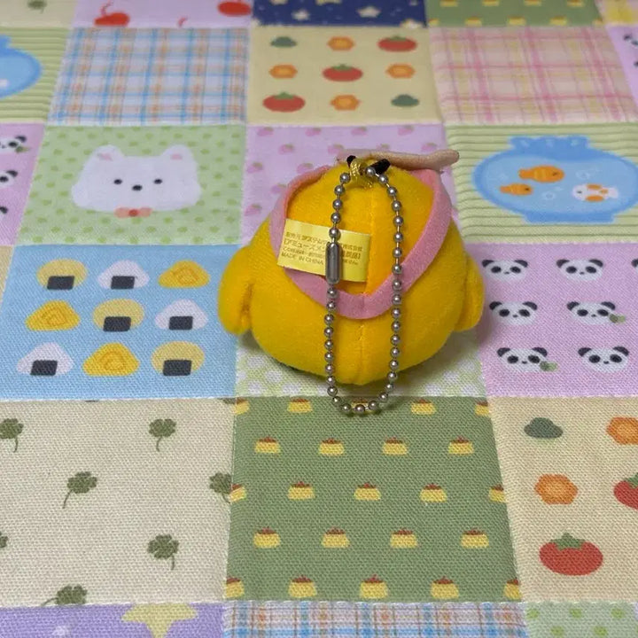 [BUNJANG] Rilakkuma Yellow Bird Hat Plush Doll (5.5cm) / 고전 키이로이토리 모자 인형