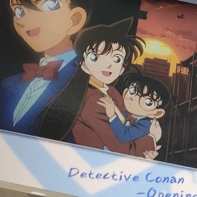 [BUNJANG] Detective Conan Old Art Polaroid Postcard / 코난 구작화 폴라로이드 엽서