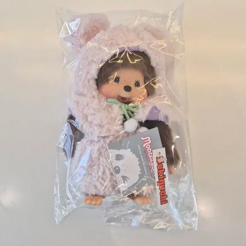 [BUNJANG] Authentic Monchhichi Bear Cape Plush / 곰 망토 입은 몬치치(정품)