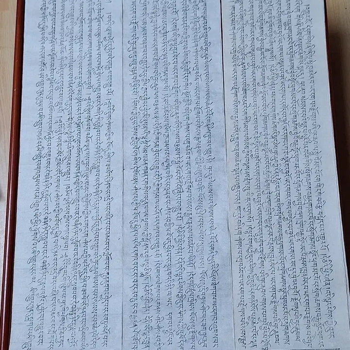 [BUNJANG] Tibetan Buddhist Sutra (Prajnaparamita) Scrolls, Set of 9 / 티벳불경 제삼 반야경 9매