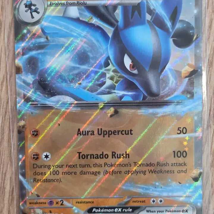 [BUNJANG] Lucario EX 051/131 Pokémon Card (English/North America) / [영문/북미] 루카리오 EX 051/131 포켓몬 카드