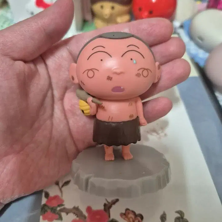[BUNJANG] Crayon Shin-chan Primitive Era Hoon Character Figure / 짱구는못말려 원시시대 원시인 훈이 피규어