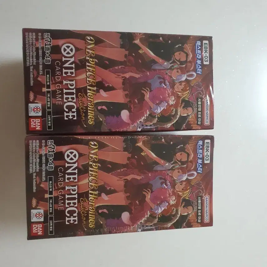 [BUNJANG] One Piece Card Game Extra Booster 3 Heroines Edition (2 Boxes) / 원피스 카드 게임 엑스트라 부스터3 히로인즈 에디션 2박스
