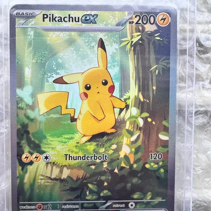 [BUNJANG] Pikachu ex 276/217 SIR (English Version) Pokemon Card / 피카츄 ex 276/217 SIR 판매 (영문판)