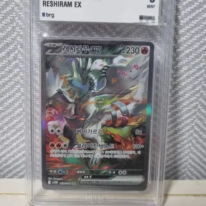 [BUNJANG] Reshiram SAR BRG9 Graded Card / (최저가)레시라무 sar brg9