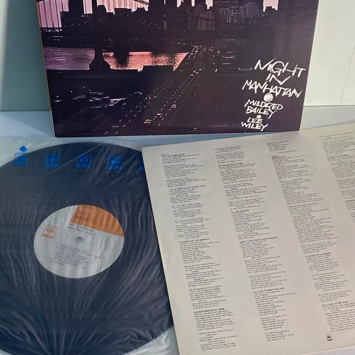 [BUNJANG] Mildred Bailey, Lee Wiley - Night In Manhattan (Compilation Mono LP) / (수입중고LP-재즈보컬) Mildred Bailey, Lee Wiley -Night In Manhattan