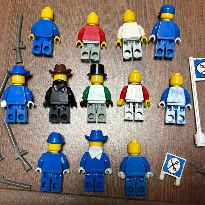 [BUNJANG] LEGO Western Figures Collection (Cowboy, Outlaw, etc.) / 올드레고 서부시대 피규어 모음 (카우보이, 무법자 등)